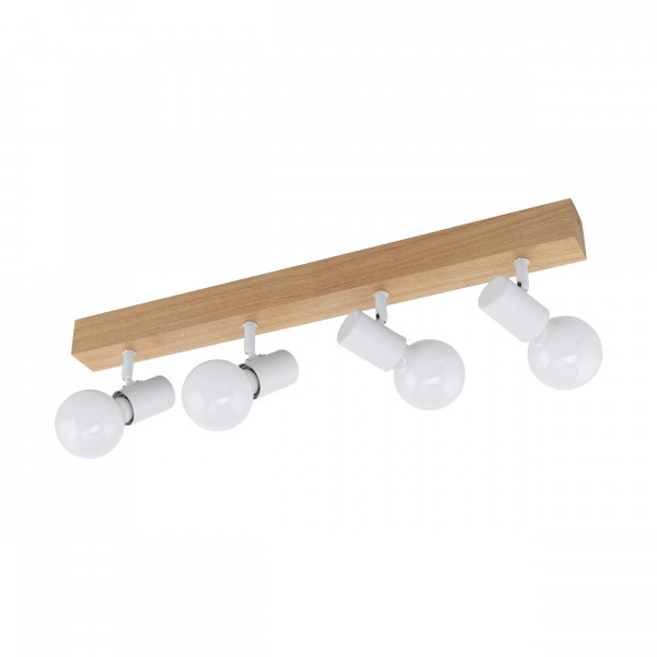 Wand-/Deckenspot TOWNSHEND 3 in mehrfarbig aus Holz
