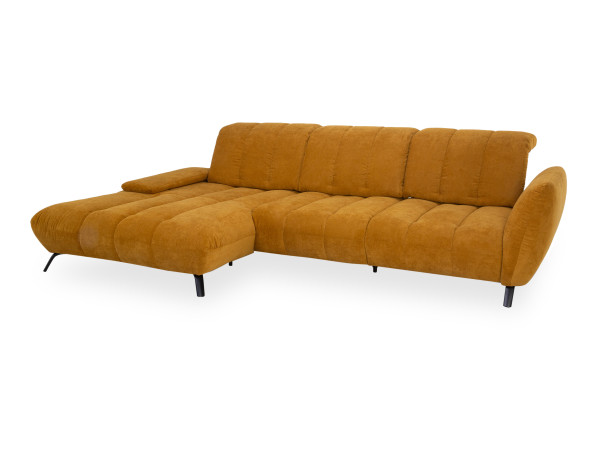 Polsterecke PENELOPE in Mustard aus Stoff