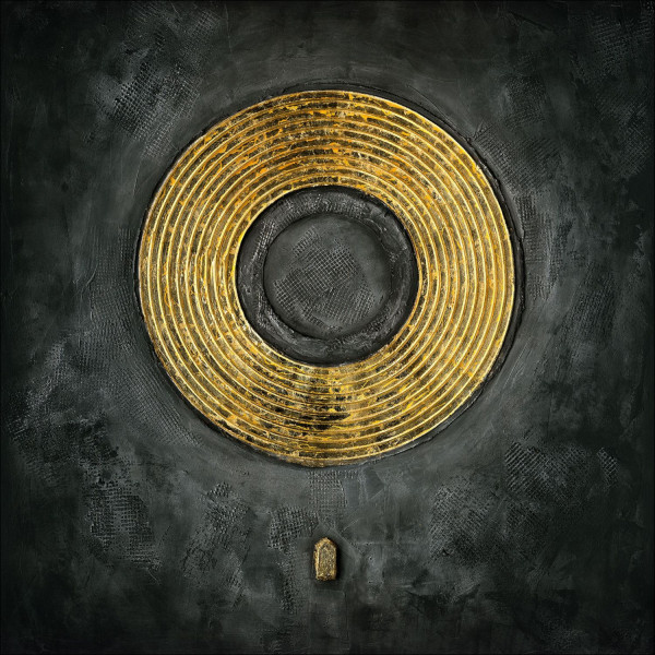 GOLD & BLACK (LB 100x100 cm)