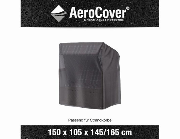 Schutzhülle AeroCover in anthrazit aus Polyester