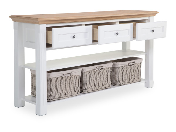 Anrichte WEHRSDORFER MAISONETTE in weiß aus Lack