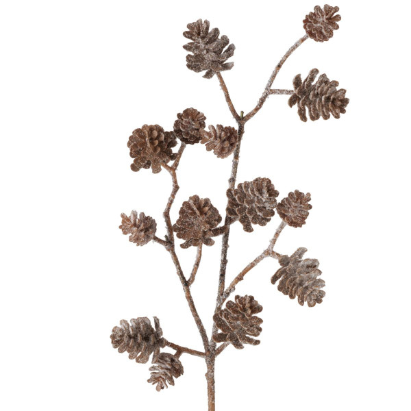 Zweig in natur aus Materialmix