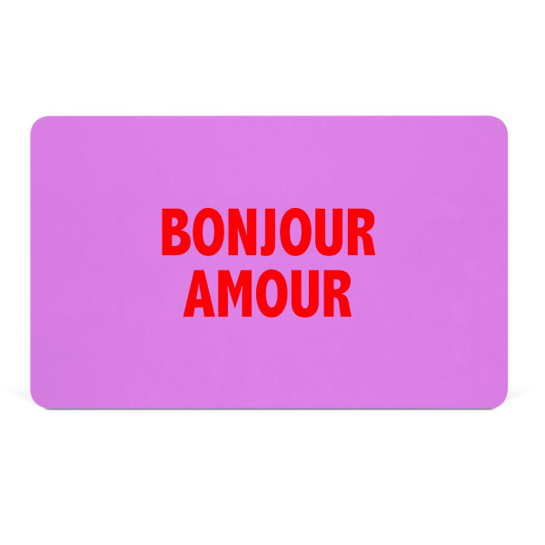 Frühstücksbrett DESIGN@HOME BONJOUR AMOUR