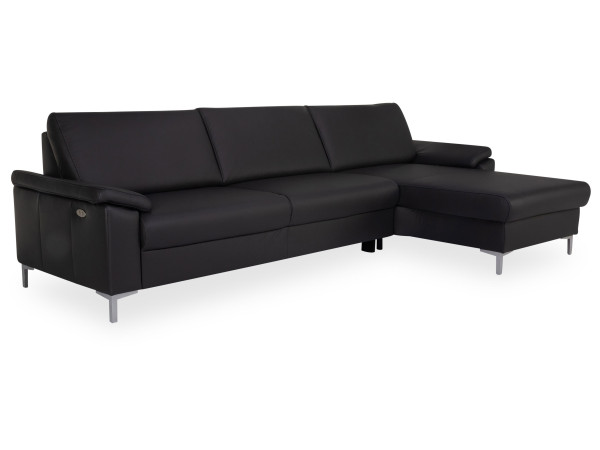 Polsterecke vito SPRING in anthrazit aus Leder