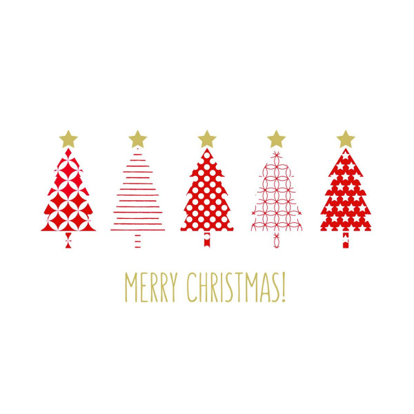 Servietten TREE PARADE aus Papier