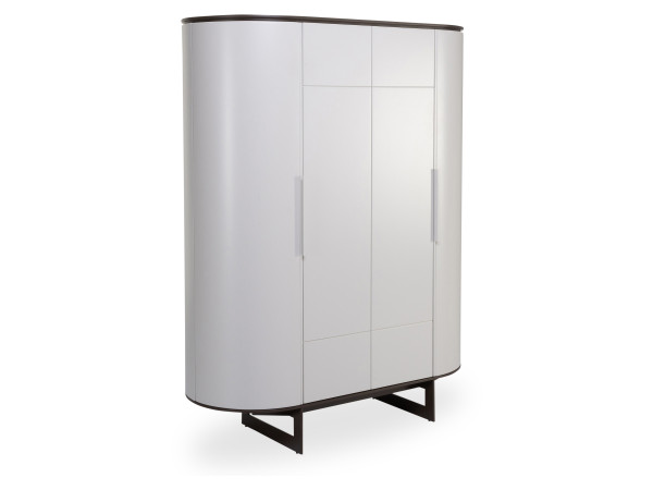 Highboard ZEFERINO TERNI in weiß aus Lack