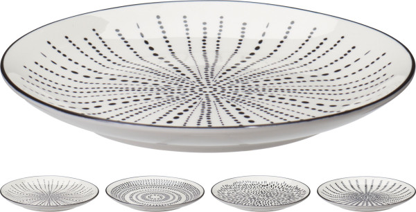 Dessertteller WHITE &amp; BLACK