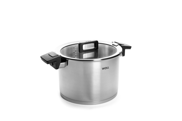 Kochtopf WOLL CONCEPT in grau aus Edelstahl