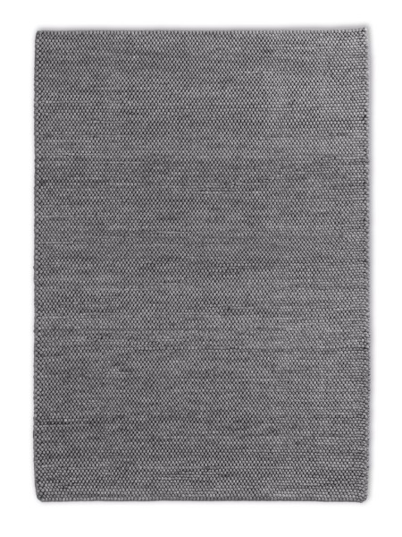 Teppich SCHÖNER WOHNEN POPPY in anthrazit aus Wolle