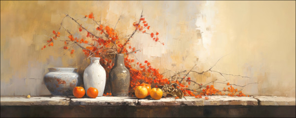 Glasbild