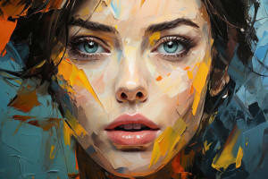 Leinwandbild SPLASHES COLOUR Leinwandbild SPLASHES COLOUR