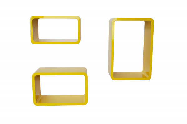 Wandregal 3er-Set