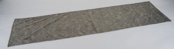 Tischläufer Samt in grau aus Kunststoff