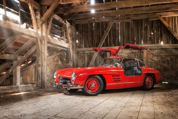 Aludibondbild 300 SL RED II