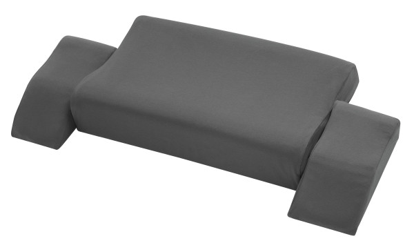 Kissenbezug CENTA-STAR NECK PROTECT in grau aus Mischgewebe