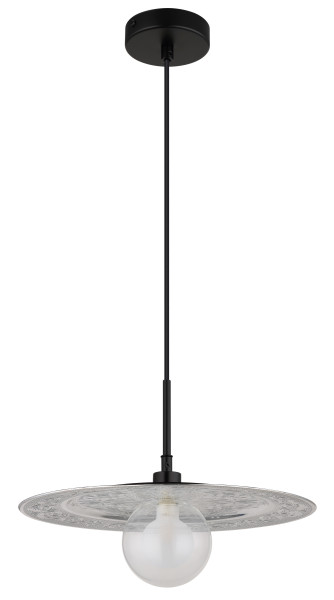 Hängeleuchte RIGA in schwarz aus Metall