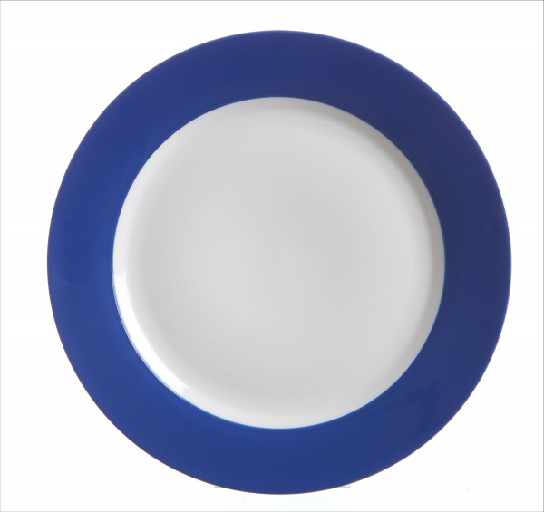 Speiseteller Doppio indigoblau (D 27 cm)