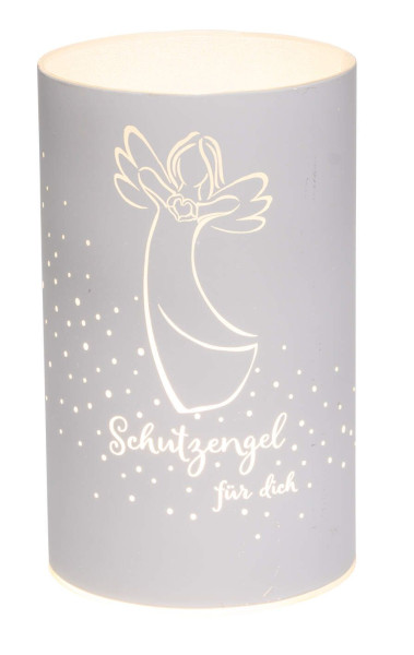 Windlicht LED Schutzengel