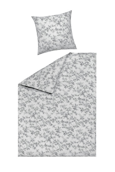 Bettwäsche MATILDA Satin in beige aus Baumwolle