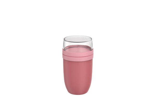 Lunchpot ELLIPSE in pink aus Kunststoff