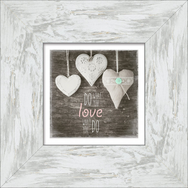 Gerahmtes-Bild LOE HEARTS
