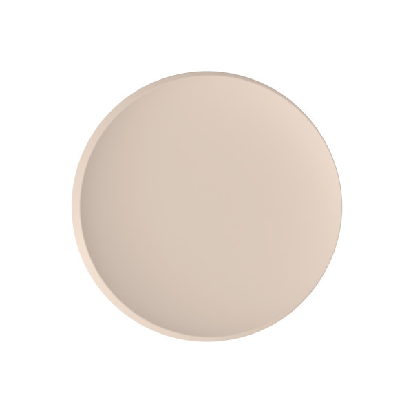 Speiseteller NewMoon beige in beige aus Porzellan