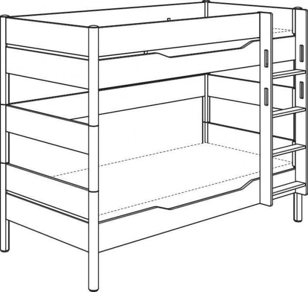 Etagenbett PAIDI YLVIE
