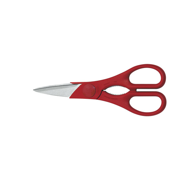 Haushaltsschere ZWILLING TWIN in rot aus Edelstahl