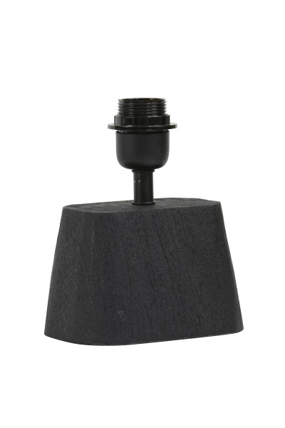 Lampenfuss KARDAN in schwarz aus Holz