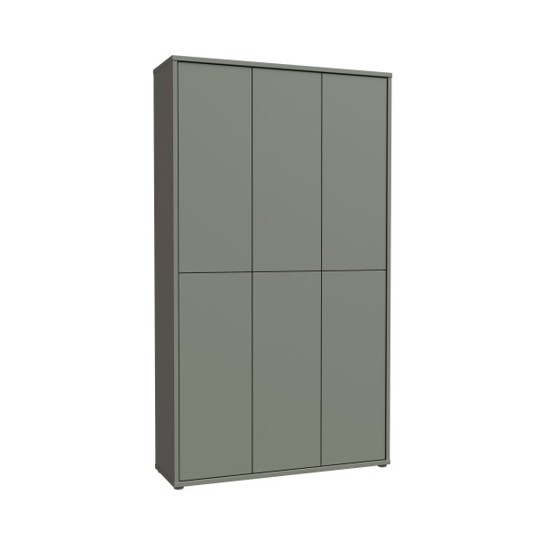 Schuhschrank HARPER FORFAR in taupe aus Dekor