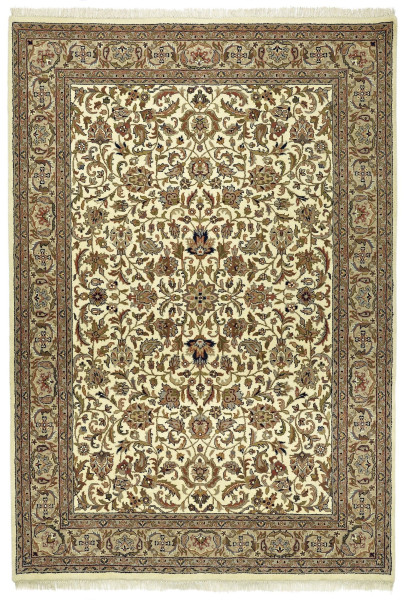 Teppich BENARAS Isfahan beige