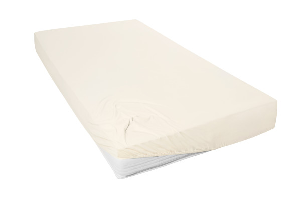 Spannbetttuch Mako-Feinjersey aus Baumwolle