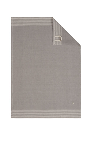 Geschirrtuch TWO-TONE in graphit aus Baumwolle