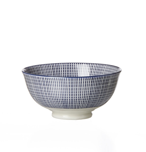 Schale MAKOTO in blau aus Porzellan