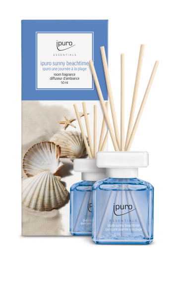 Raumduft ipuro SUNNY BEACHTIME in transparent aus Glas