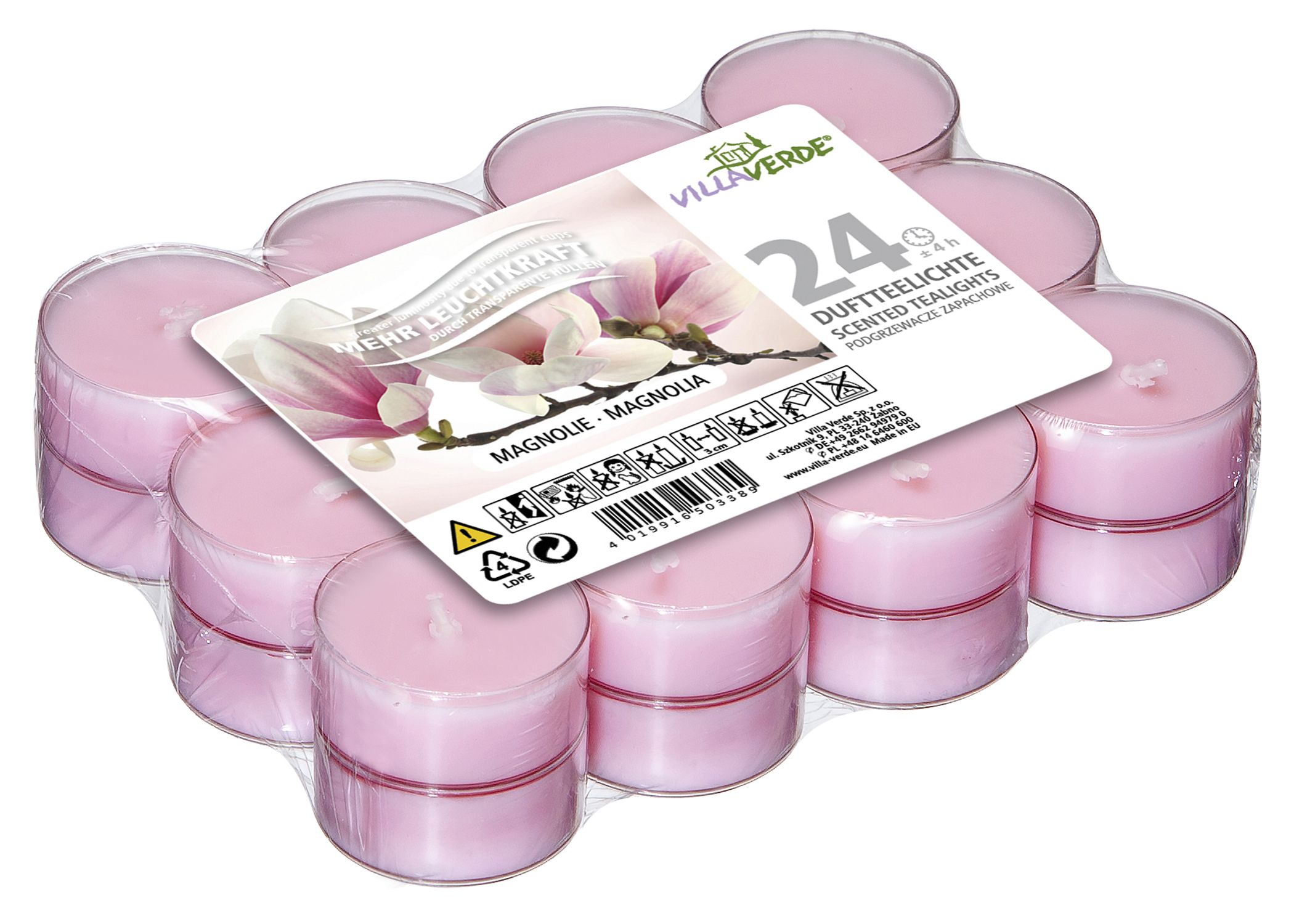pajoma® Teelichte 6 Stück, Bratapfel | Duft-Teelichte in Aluminiumhülle