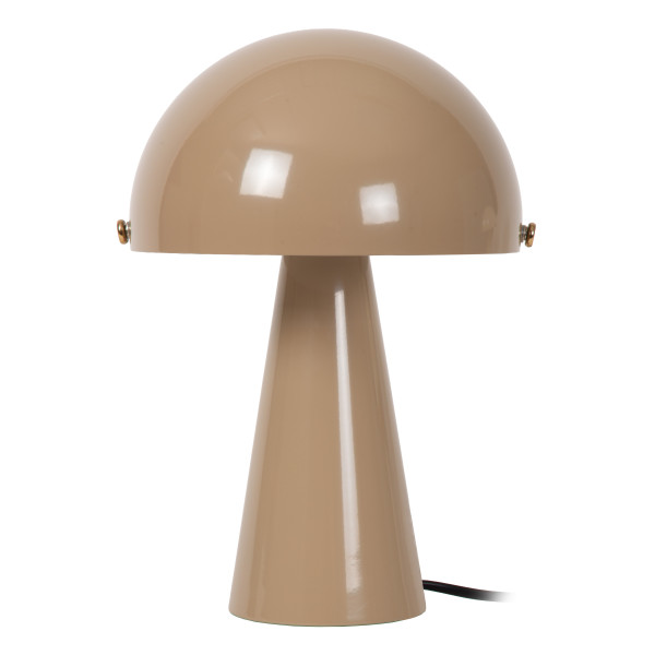 Tischleuchte BARONE in taupe aus Metall