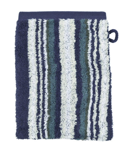 Waschhandschuh SINFONIE in denim aus Baumwolle