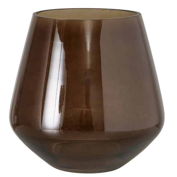 Windlicht MAROLO in braun aus Glas