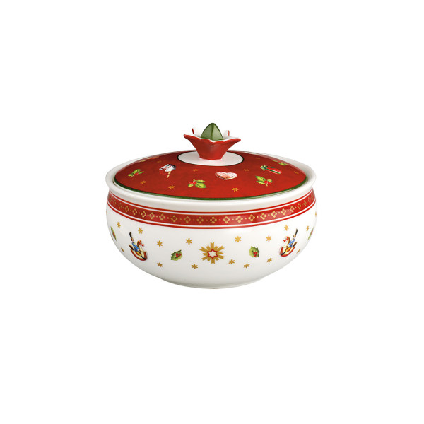 Zuckerdose Toys Delight in mehrfarbig aus Bone China