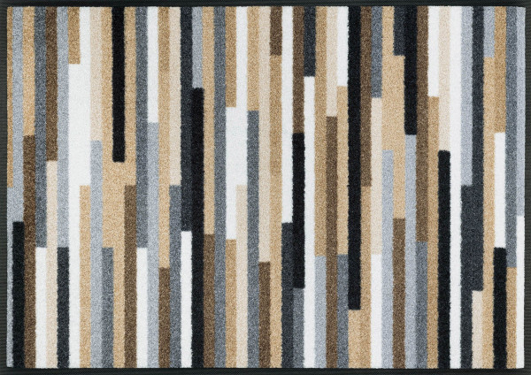 Fußmatte Mikado STRIPES nature in beige
