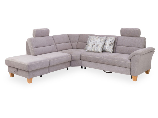 Polsterecke HARPER SALZBURG in Alvaro aubergine 92 aus Stoff