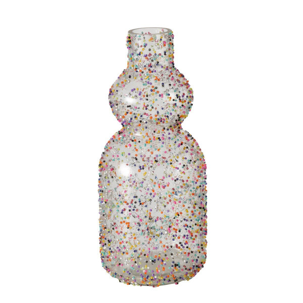 Vase BENISA in klar aus Glas