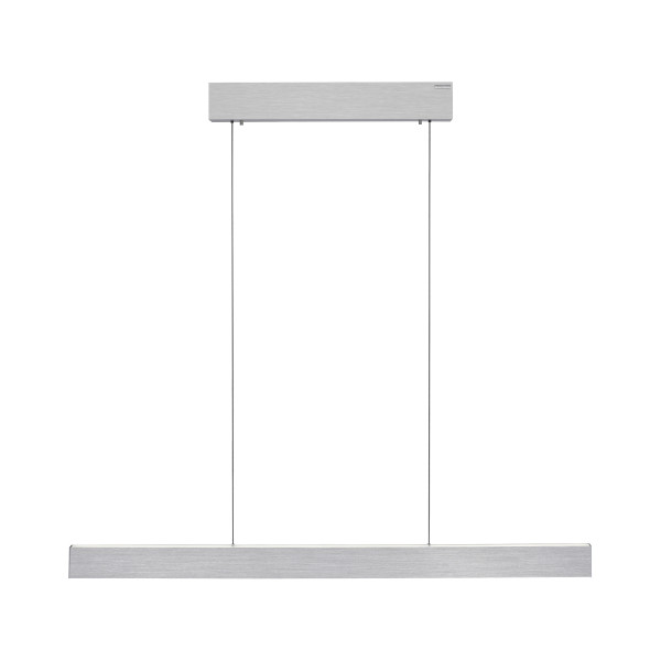 Pendelleuchte PURE E-MOTION in silberfarben aus Metall