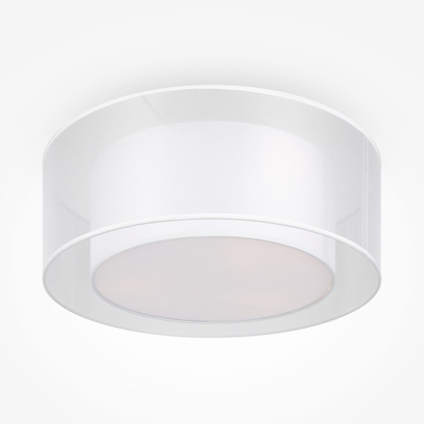 Deckenleuchte BERGAMO in weiß aus Metall