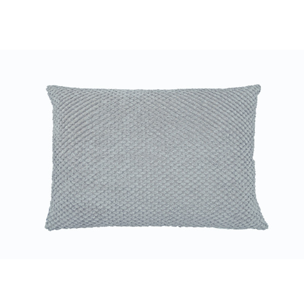 Zierkissen Max silber in silberfarben aus Polyester