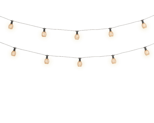 Party-Beleuchtung in beige