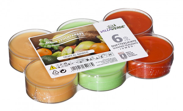 Duftteelichte JUMBO TROPICAL