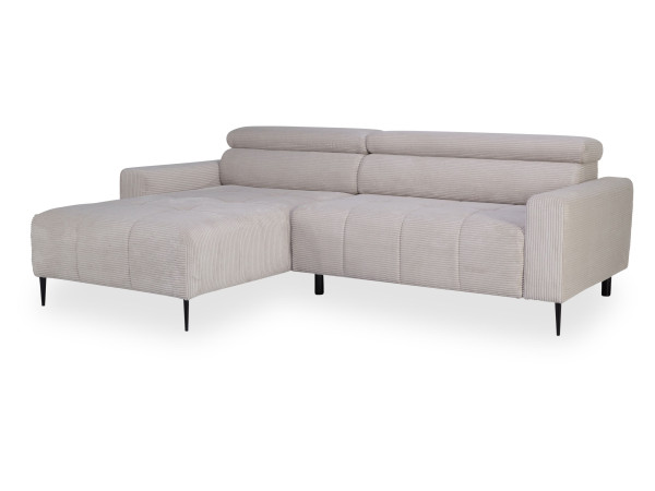 Polsterecke HARPER WISDOM in beige aus Stoff