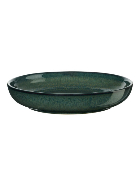 Servierplatte POKE BOWLS in grün aus Steinzeug